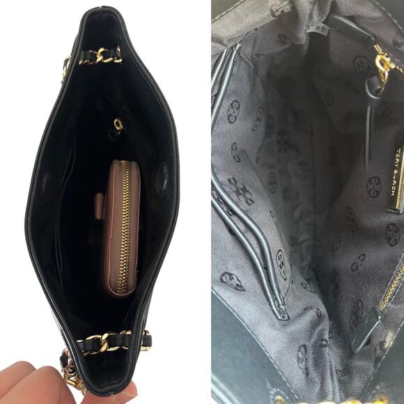 Tory Burch Fleming Quilted Leather Swingpack Crrossbody Shoulder Convertible Bag - Picture 5 of 10